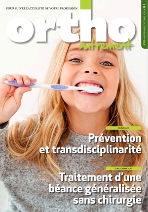 Dernière couverture de Ortho Autrement