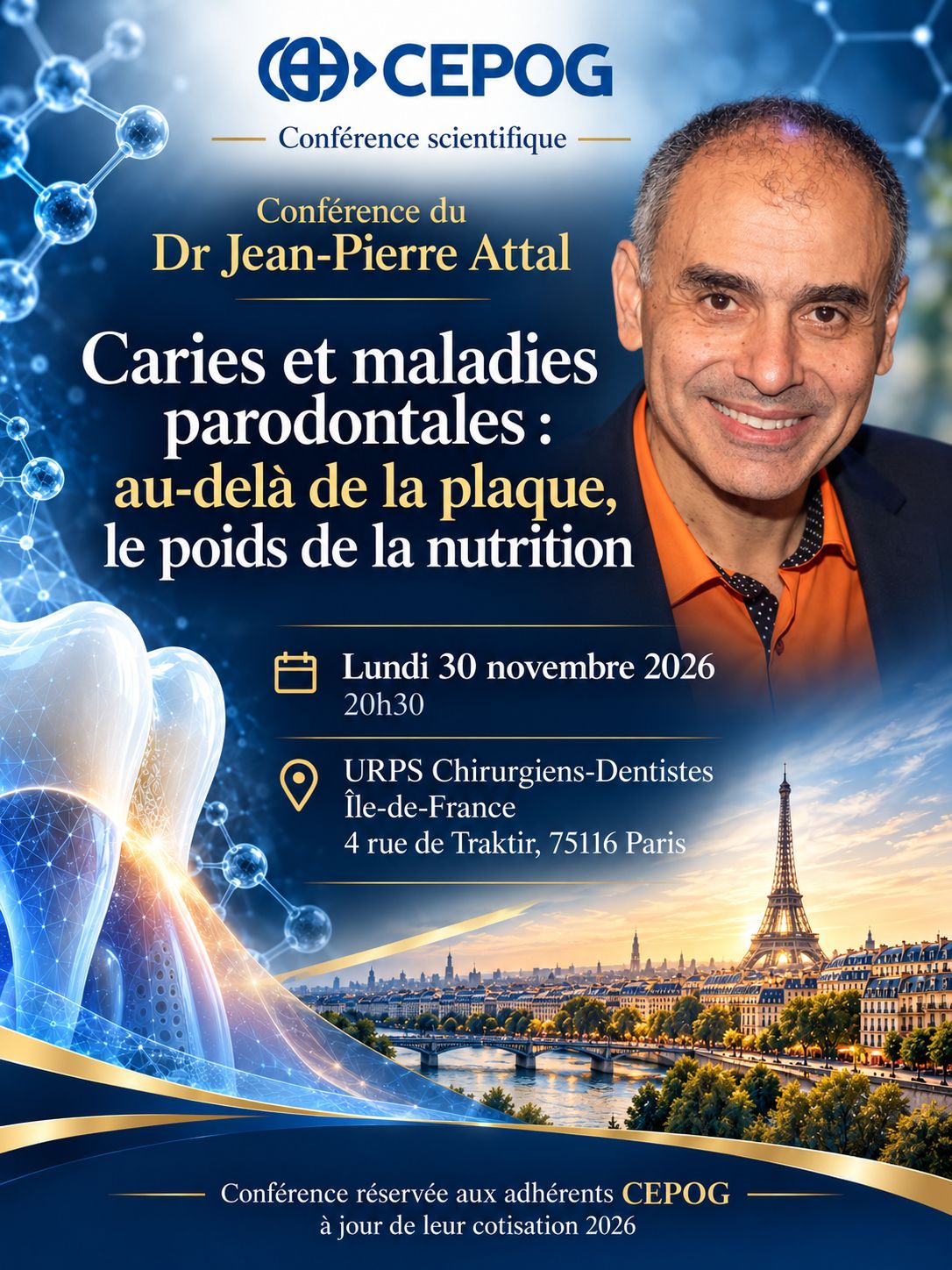CEPOG - Conférence du Dr Jean-Pierre Attal
